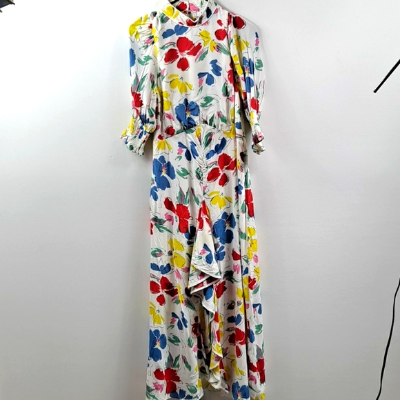 NWT! Rixo Floral Dress Sz 4 - Picture 4 of 9